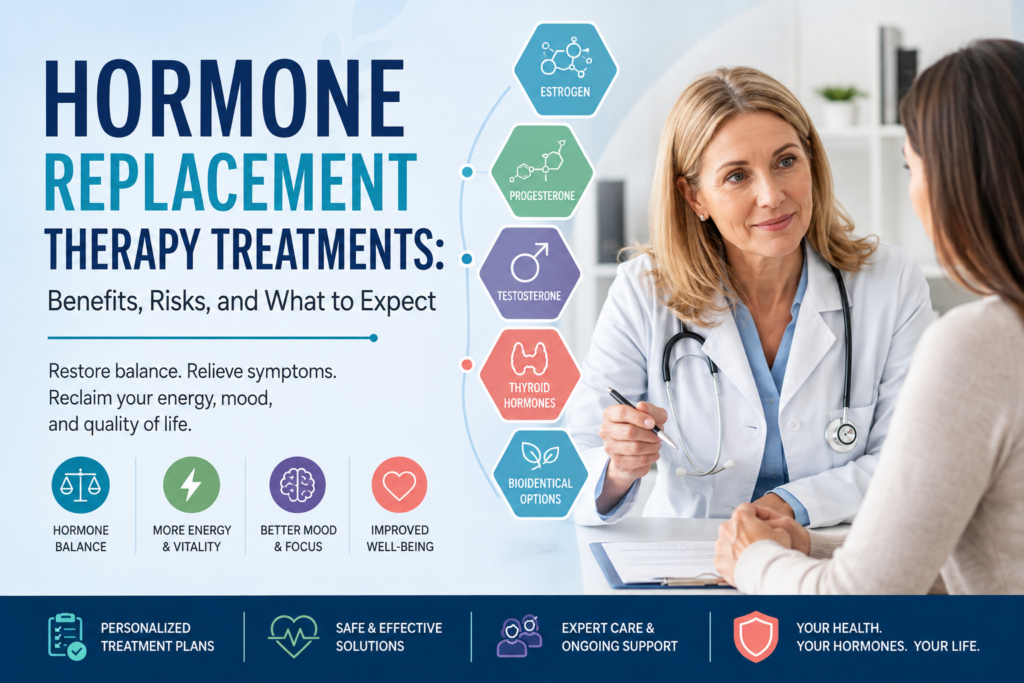 Harmone Replacement Therapy Treatments